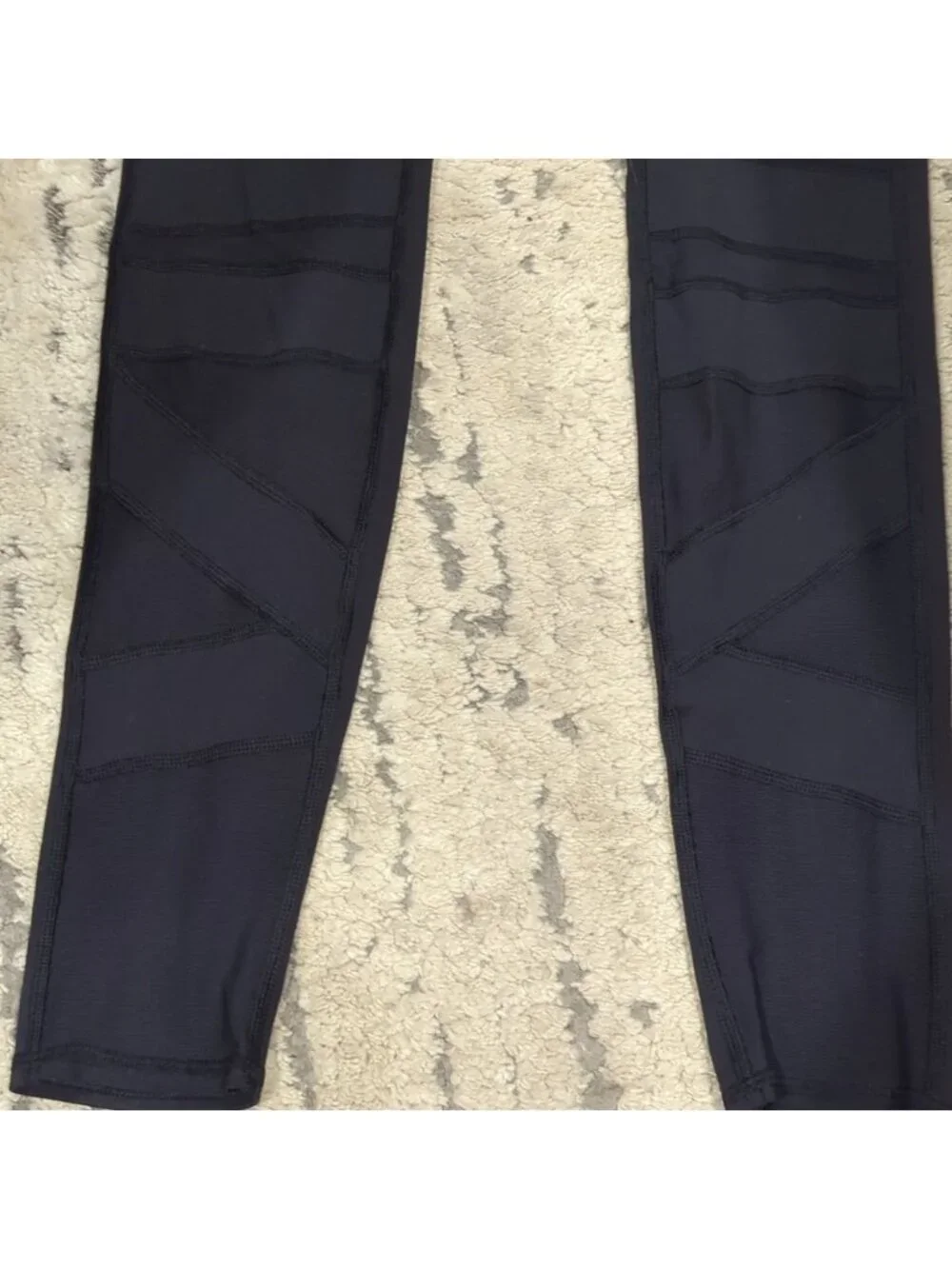 Lululemon Wunder Under Pant (Hi-Rise) (Tech Mesh) Black